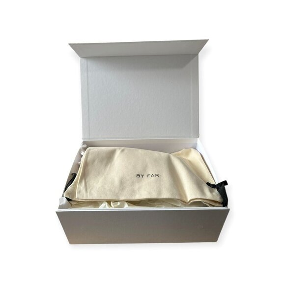 BY FAR Sam Clog Sandals In Silver, Size 41EU New in box - Picture 11 of 14